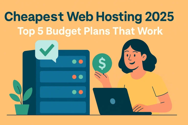 cheapest web hosting 2025